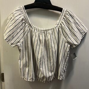 Falls Creek Crop Tunic 💯 Cotton. Size 1X. NWT